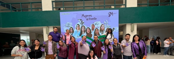 Mujeres al Frente: así se vivió el 8M en los campus de Tecmilenio
