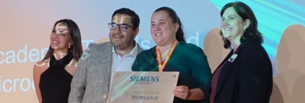 Siemens reconoce a Tecmilenio por liderar certificaciones académicas a nivel global
