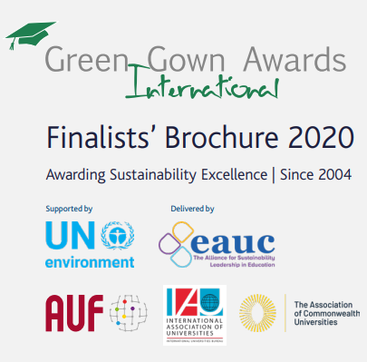 Green gown awards international finalists