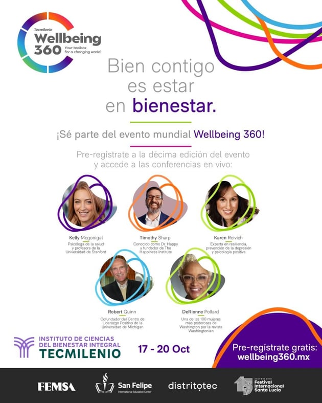 Ya está aquí Wellbeing 360, evento mundial de bienestar integral