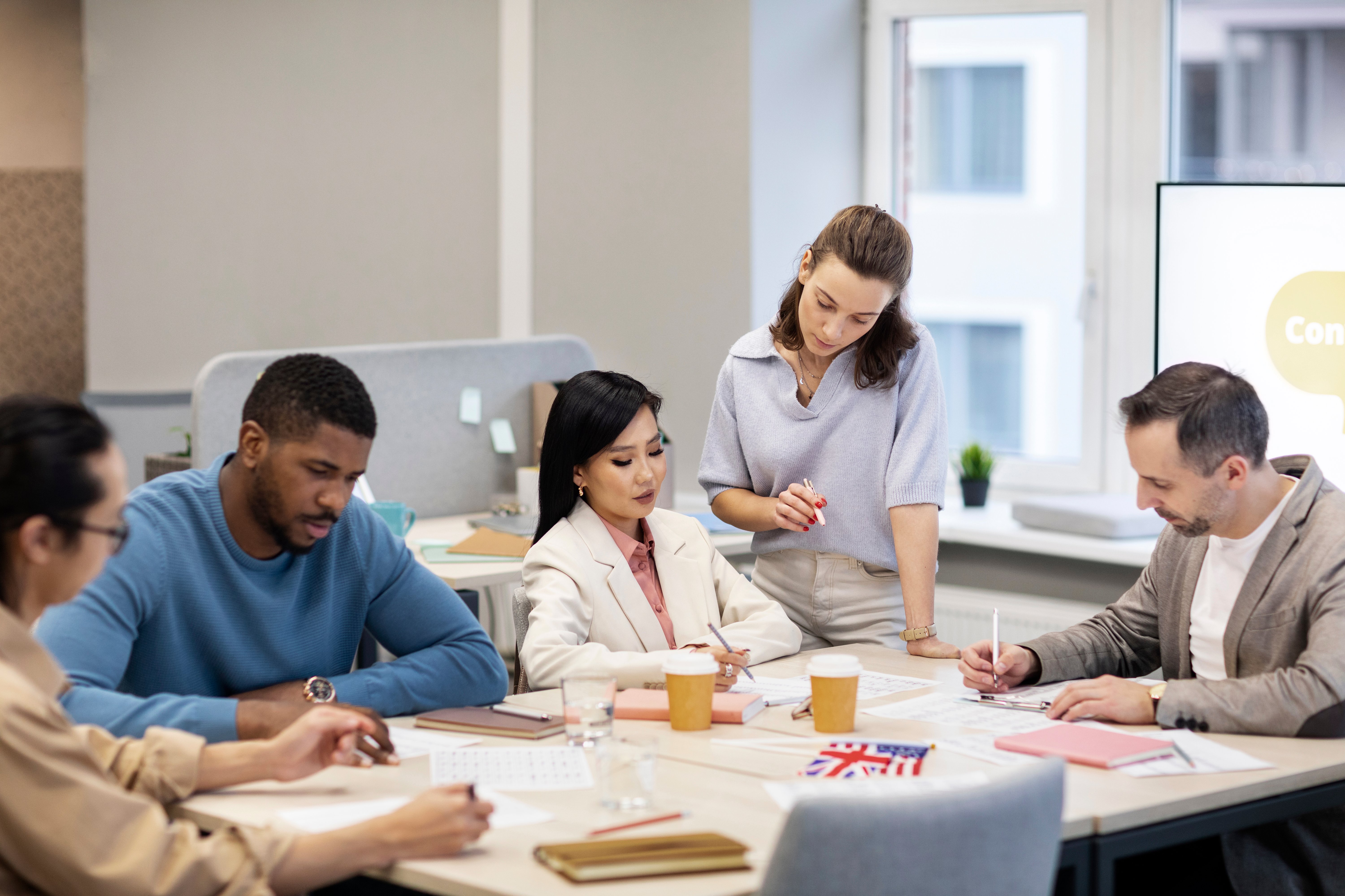 people-learning-new-language-work